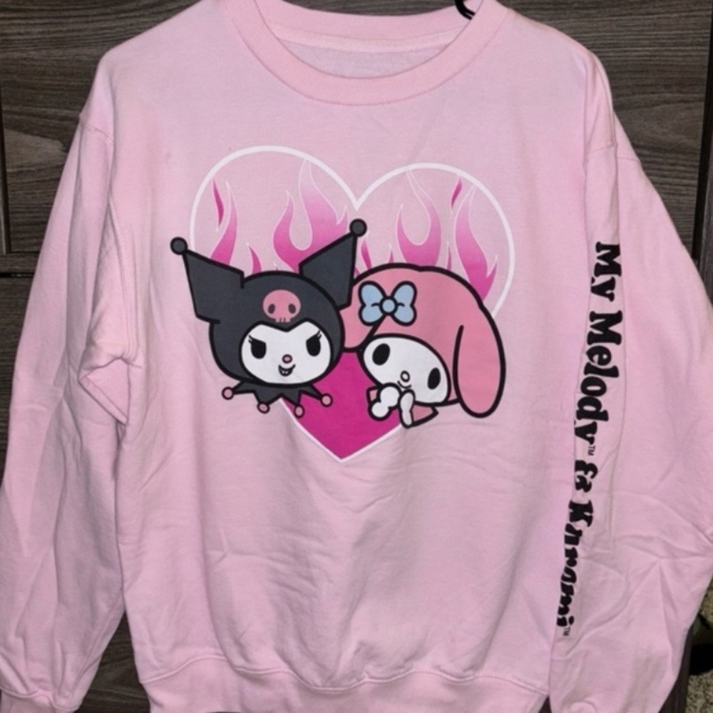 NWOT Kuromi & My Melody Sweatshirt